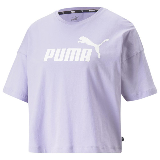 Puma Γυναικεία κοντομάνικη μπλούζα Cropped Puma Γυναικεία κοντομάνικη μπλούζα Cropped